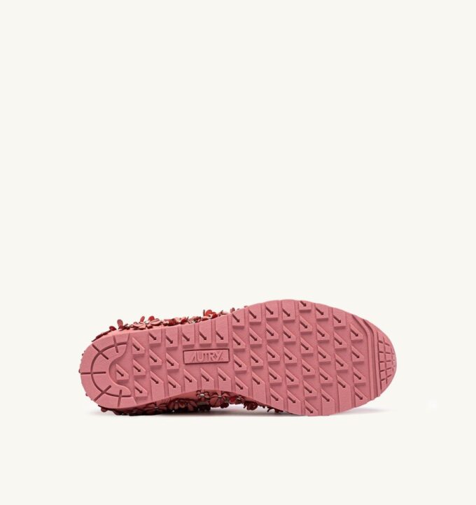 SNEAKERS WINDSPIN FLORES DE PIEL LANGOSTA BISQUE