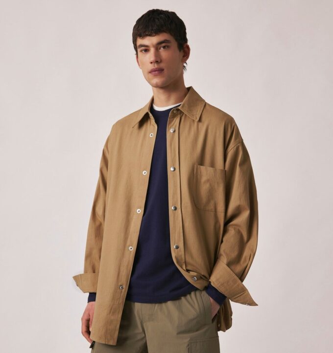 SOBRECAMISA UNISEX DE ESPIGA SOBRECAMISA UNISEX DE ESPIGA