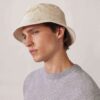 SOMBRERO DE PESCA UNISEX CON LOGOTIPO TONO SOBRE TONO