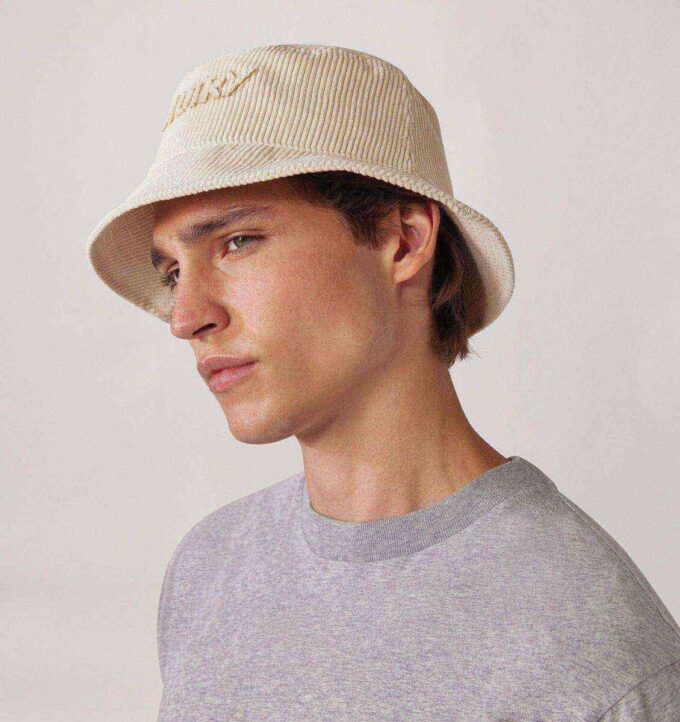 SOMBRERO DE PESCA UNISEX CON LOGOTIPO TONO SOBRE TONO