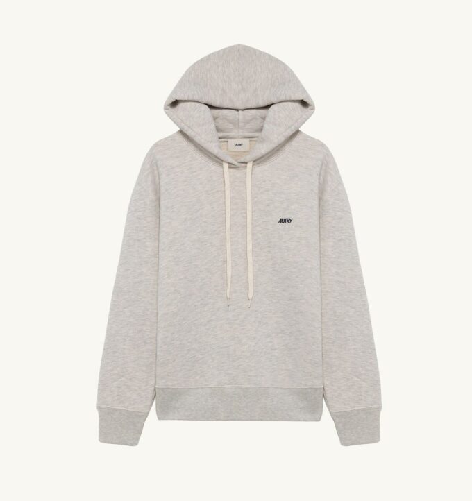 SUDADERA CON CAPUCHA Y LOGO AUTRY BORDADO PARA HOMBRE SUDADERA CON CAPUCHA Y LOGO AUTRY BORDADO PARA HOMBRE