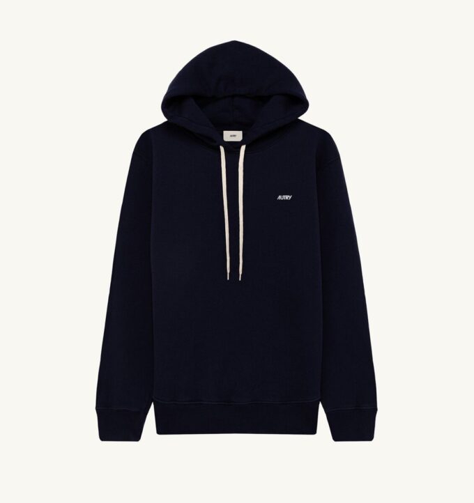 SUDADERA CON CAPUCHA Y LOGO AUTRY BORDADO PARA HOMBRE SUDADERA CON CAPUCHA Y LOGO AUTRY BORDADO PARA HOMBRE