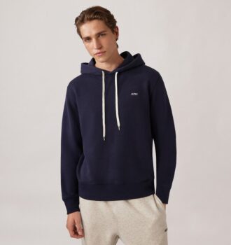SUDADERA CON CAPUCHA Y LOGO AUTRY BORDADO PARA HOMBRE