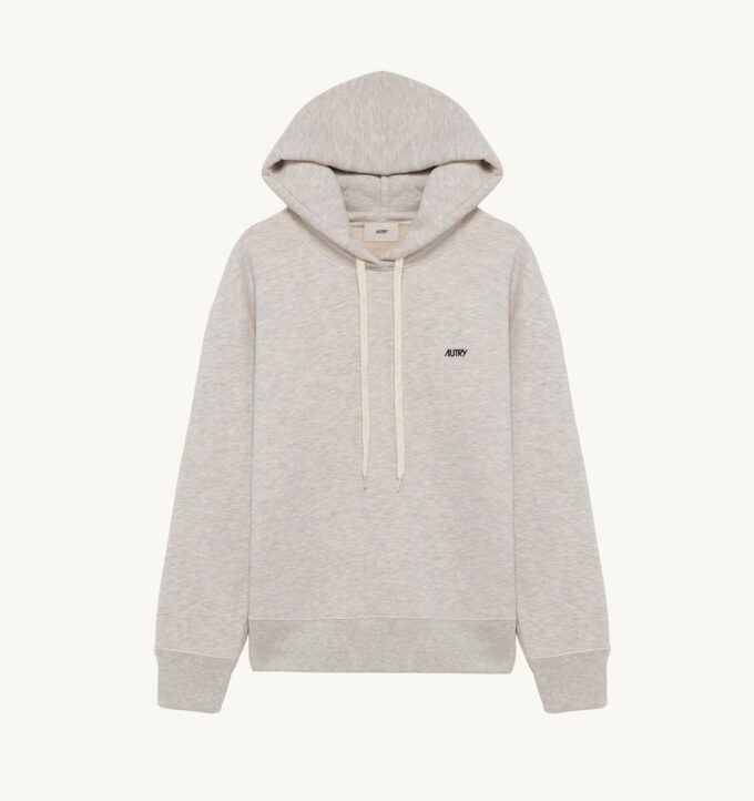 SUDADERA CON CAPUCHA Y LOGO AUTRY BORDADO PARA MUJER SUDADERA CON CAPUCHA Y LOGO AUTRY BORDADO PARA MUJER
