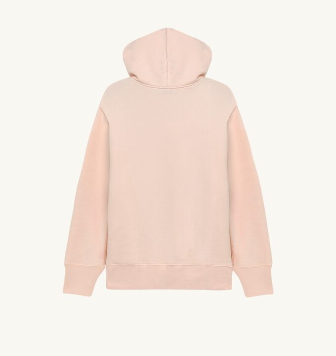 SUDADERA CON CAPUCHA Y LOGO TONAL MUJER