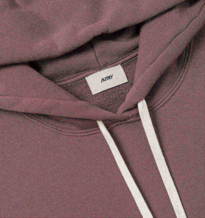 SUDADERA CON CAPUCHA Y LOGO TONAL PARA MUJER