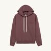 SUDADERA CON CAPUCHA Y LOGO TONAL PARA MUJER