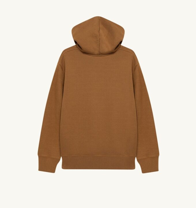 SUDADERA CON CAPUCHA Y LOGO TONAL PARA MUJER