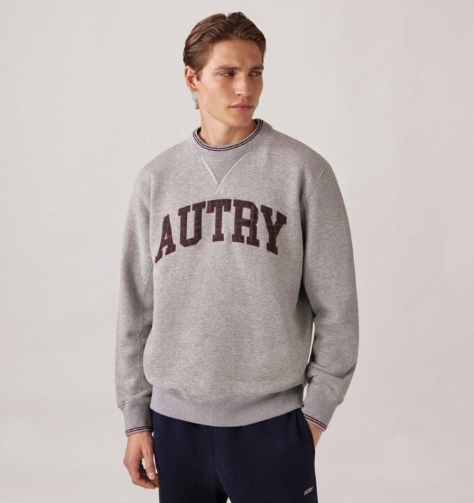 SUDADERA CUADROS UNIVERSITARIOS HOMBRE SUDADERA CUADROS UNIVERSITARIOS HOMBRE