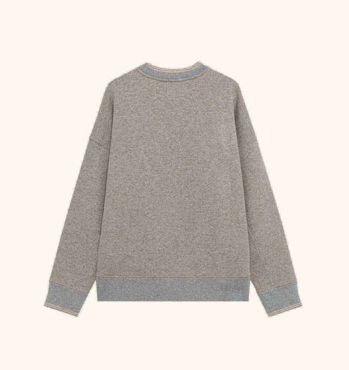 SUDADERA DE CUADROS UNIVERSITARIOS MUJER