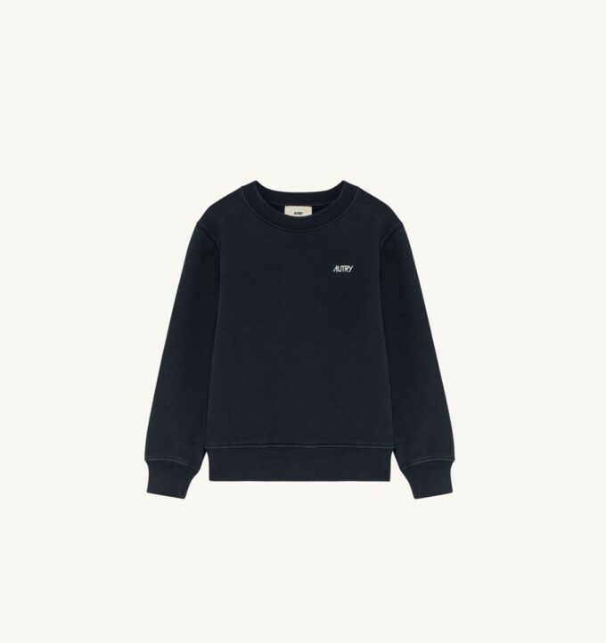 SUDADERA DE CUELLO REDONDO CON EL LOGO DE AUTRY BORDADO PARA NIÑOS SUDADERA DE CUELLO REDONDO CON EL LOGO DE AUTRY BORDADO PARA NIÑOS