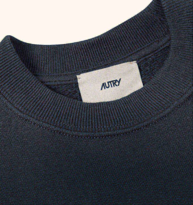 SUDADERA DE CUELLO REDONDO CON EL LOGO DE AUTRY BORDADO PARA NIÑOS SUDADERA DE CUELLO REDONDO CON EL LOGO DE AUTRY BORDADO PARA NIÑOS