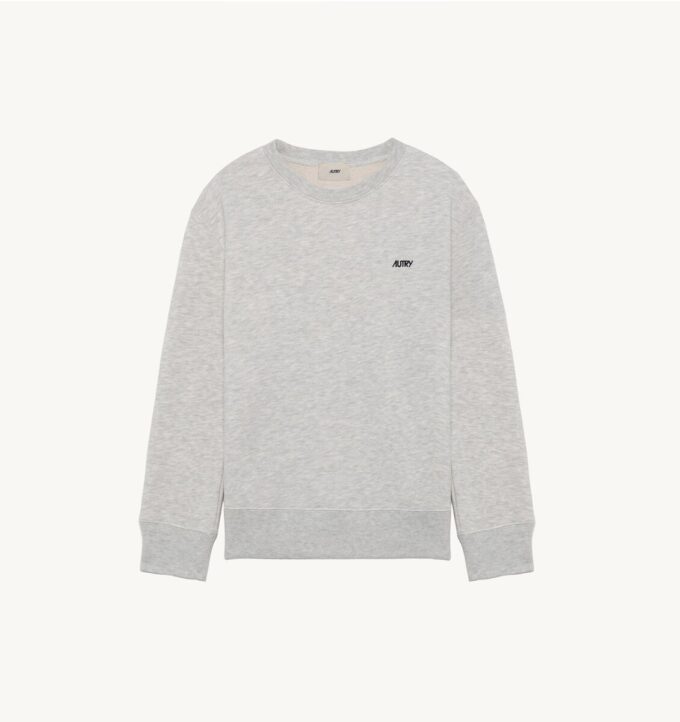SUDADERA DE CUELLO REDONDO CON LOGO AUTRY BORDADO PARA HOMBRE SUDADERA DE CUELLO REDONDO CON LOGO AUTRY BORDADO PARA HOMBRE