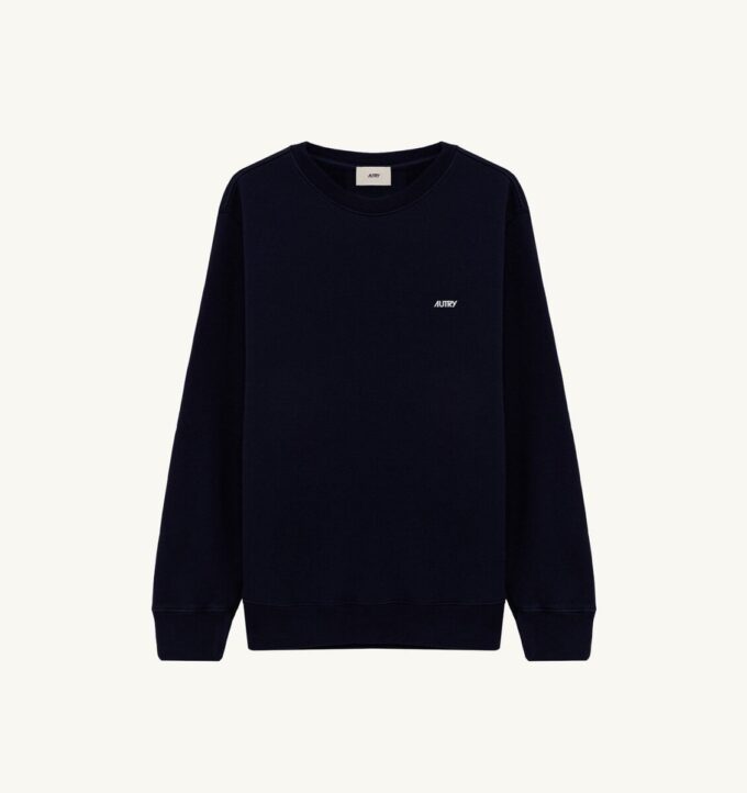 SUDADERA DE CUELLO REDONDO CON LOGO AUTRY BORDADO PARA HOMBRE SUDADERA DE CUELLO REDONDO CON LOGO AUTRY BORDADO PARA HOMBRE
