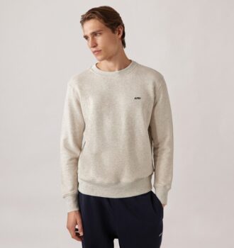 SUDADERA DE CUELLO REDONDO CON LOGO AUTRY BORDADO PARA HOMBRE