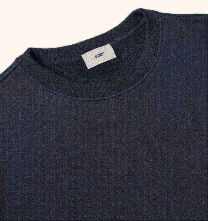 SUDADERA DE CUELLO REDONDO CON LOGO AUTRY BORDADO PARA HOMBRE SUDADERA DE CUELLO REDONDO CON LOGO AUTRY BORDADO PARA HOMBRE