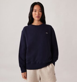 SUDADERA DE CUELLO REDONDO CON LOGO AUTRY BORDADO PARA MUJER