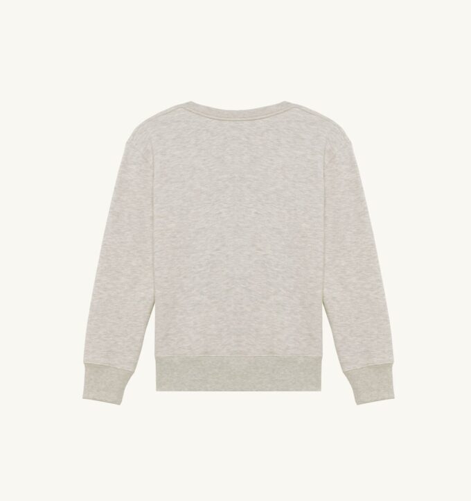 SUDADERA DE CUELLO REDONDO CON LOGO AUTRY BORDADO PARA MUJER SUDADERA DE CUELLO REDONDO CON LOGO AUTRY BORDADO PARA MUJER