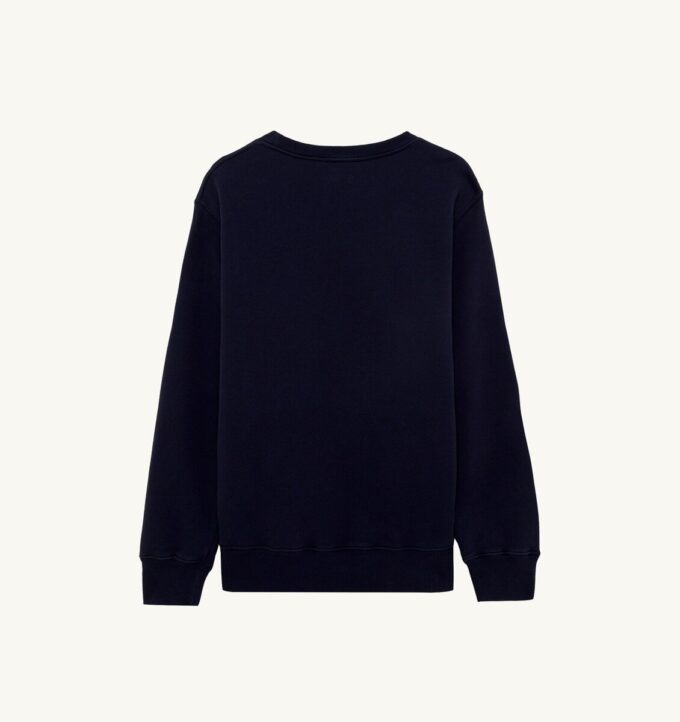 SUDADERA DE CUELLO REDONDO CON LOGO AUTRY BORDADO PARA MUJER SUDADERA DE CUELLO REDONDO CON LOGO AUTRY BORDADO PARA MUJER