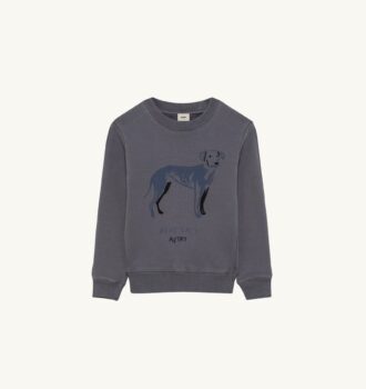 SUDADERA DE ENCAJE AZUL NIÑOS