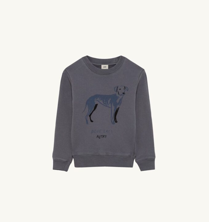 SUDADERA DE ENCAJE AZUL NIÑOS
