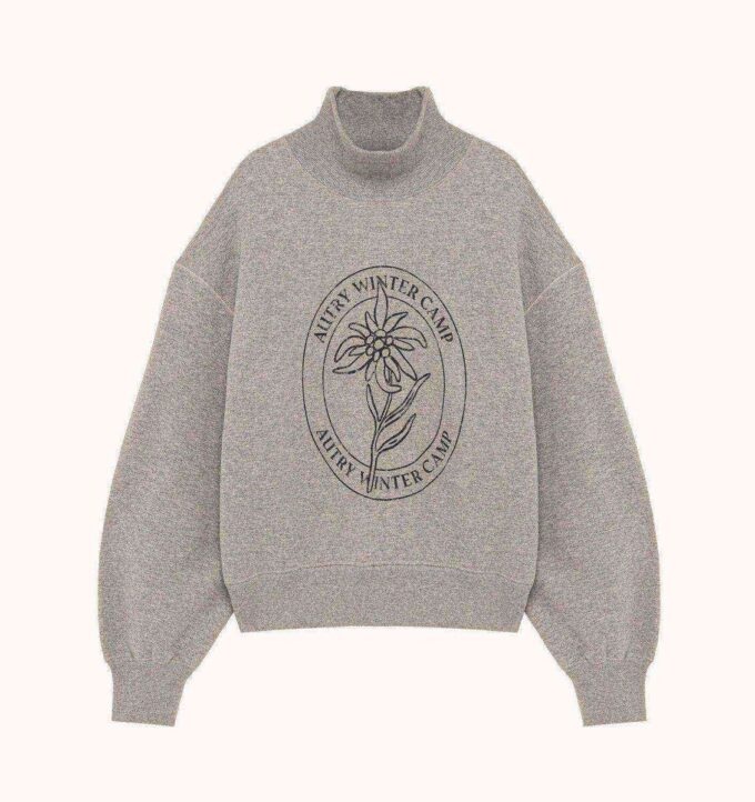 SUDADERA GRÁFICA WINTER CAMP MUJER SUDADERA GRÁFICA WINTER CAMP MUJER
