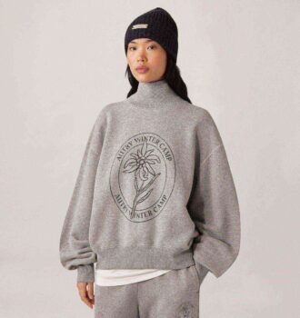 SUDADERA GRÁFICA WINTER CAMP MUJER SUDADERA GRÁFICA WINTER CAMP MUJER