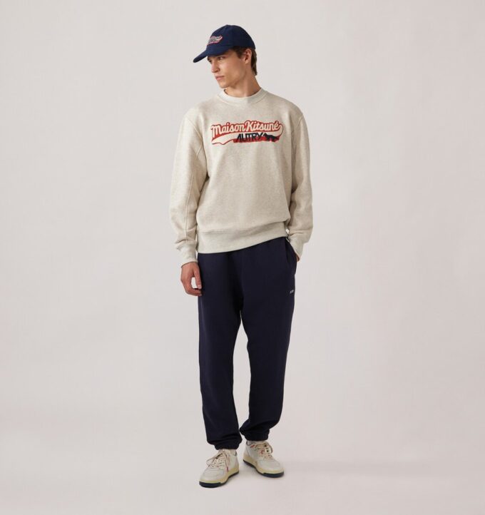SUDADERA UNISEX CON LOGO AUTRY ‘MAISON KITSUNÉ’ SUDADERA UNISEX CON LOGO AUTRY ‘MAISON KITSUNÉ’