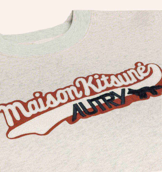 SUDADERA UNISEX CON LOGO AUTRY ‘MAISON KITSUNÉ’ SUDADERA UNISEX CON LOGO AUTRY ‘MAISON KITSUNÉ’