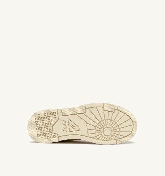 ZAPATILLAS BAJAS CLC DE PIEL BLANCA INVERNAL