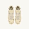 ZAPATILLAS BAJAS CLC DE PIEL BLANCA INVERNAL