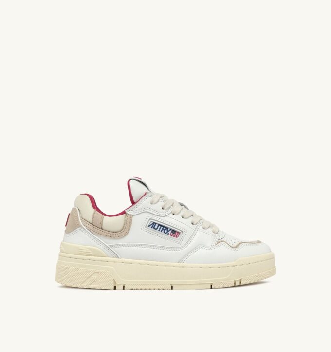 ZAPATILLAS BAJAS CLC DE PIEL BLANCA Y ANTE ARENA ZAPATILLAS BAJAS CLC DE PIEL BLANCA Y ANTE ARENA