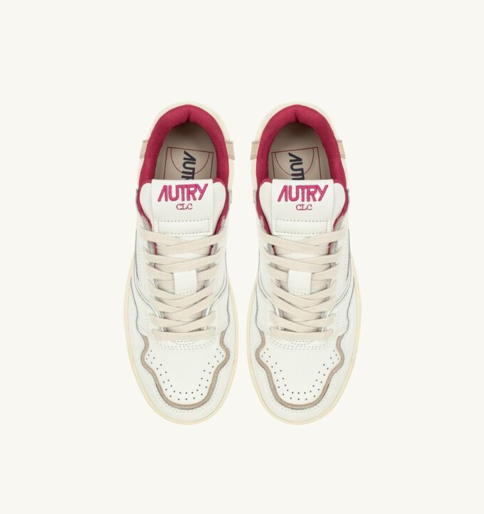 ZAPATILLAS BAJAS CLC DE PIEL BLANCA Y ANTE ARENA ZAPATILLAS BAJAS CLC DE PIEL BLANCA Y ANTE ARENA
