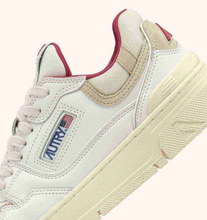 ZAPATILLAS BAJAS CLC DE PIEL BLANCA Y ANTE ARENA ZAPATILLAS BAJAS CLC DE PIEL BLANCA Y ANTE ARENA