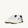 ZAPATILLAS BAJAS CLC DE PIEL BLANCA Y ANTE NEGRO ZAPATILLAS BAJAS CLC DE PIEL BLANCA Y ANTE NEGRO
