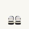 ZAPATILLAS BAJAS CLC DE PIEL BLANCA Y ANTE NEGRO ZAPATILLAS BAJAS CLC DE PIEL BLANCA Y ANTE NEGRO