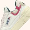 ZAPATILLAS BAJAS CLC DE PIEL BLANCA Y ANTE ROSA CARMÍN ZAPATILLAS BAJAS CLC DE PIEL BLANCA Y ANTE ROSA CARMÍN