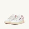 ZAPATILLAS BAJAS CLC DE PIEL BLANCA Y ANTE ROSA POLVO ZAPATILLAS BAJAS CLC DE PIEL BLANCA Y ANTE ROSA POLVO