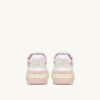 ZAPATILLAS BAJAS CLC DE PIEL BLANCA Y ANTE ROSA POLVO ZAPATILLAS BAJAS CLC DE PIEL BLANCA Y ANTE ROSA POLVO