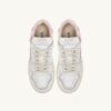 ZAPATILLAS BAJAS CLC DE PIEL BLANCA Y ANTE ROSA POLVO ZAPATILLAS BAJAS CLC DE PIEL BLANCA Y ANTE ROSA POLVO