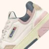 ZAPATILLAS BAJAS CLC EN ANTE BLANCO Y MELOCOTÓN ZAPATILLAS BAJAS CLC EN ANTE BLANCO Y MELOCOTÓN