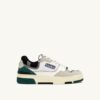 ZAPATILLAS BAJAS CLC EN ANTE Y PIEL BLANCO Y FORESTAL ZAPATILLAS BAJAS CLC EN ANTE Y PIEL BLANCO Y FORESTAL