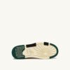 ZAPATILLAS BAJAS CLC EN ANTE Y PIEL BLANCO Y FORESTAL ZAPATILLAS BAJAS CLC EN ANTE Y PIEL BLANCO Y FORESTAL