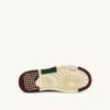 ZAPATILLAS BAJAS CLC EN ANTE Y PIEL COLOR MARFIL, BLANCO Y BURDEOS ZAPATILLAS BAJAS CLC EN ANTE Y PIEL COLOR MARFIL, BLANCO Y BURDEOS