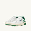 ZAPATILLAS BAJAS CLC EN PIEL BLANCA Y ANTE AMAZÓNICO