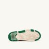 ZAPATILLAS BAJAS CLC EN PIEL BLANCA Y ANTE AMAZÓNICO