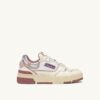 ZAPATILLAS BAJAS CLC EN PIEL BLANCO SUSURRO, ROSA CENIZA Y PLATA ZAPATILLAS BAJAS CLC EN PIEL BLANCO SUSURRO, ROSA CENIZA Y PLATA
