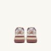 ZAPATILLAS BAJAS CLC EN PIEL BLANCO SUSURRO, ROSA CENIZA Y PLATA ZAPATILLAS BAJAS CLC EN PIEL BLANCO SUSURRO, ROSA CENIZA Y PLATA