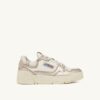 ZAPATILLAS BAJAS CLC EN PIEL PLATINO Y ANTE ZAPATILLAS BAJAS CLC EN PIEL PLATINO Y ANTE