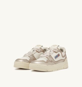 ZAPATILLAS BAJAS CLC EN PIEL PLATINO Y ANTE ZAPATILLAS BAJAS CLC EN PIEL PLATINO Y ANTE